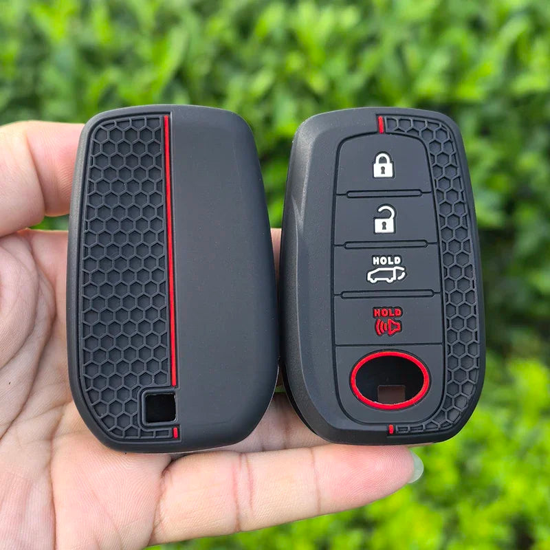 Silicone Key Fob Cover for Toyota - Durable Protective Case - image 6