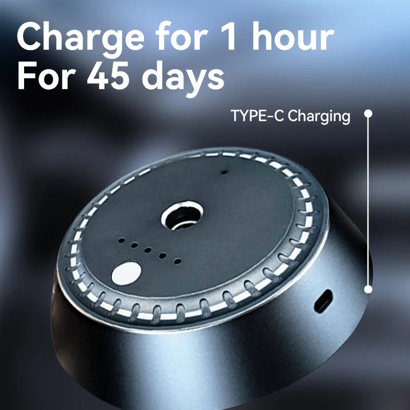 Battery Powered Car Aroma Diffuser with Auto Shut-Off