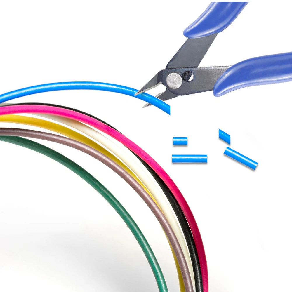 Precision Wire Cutting Pliers - 125mm Diagonal Nipper for Electronics - image 2