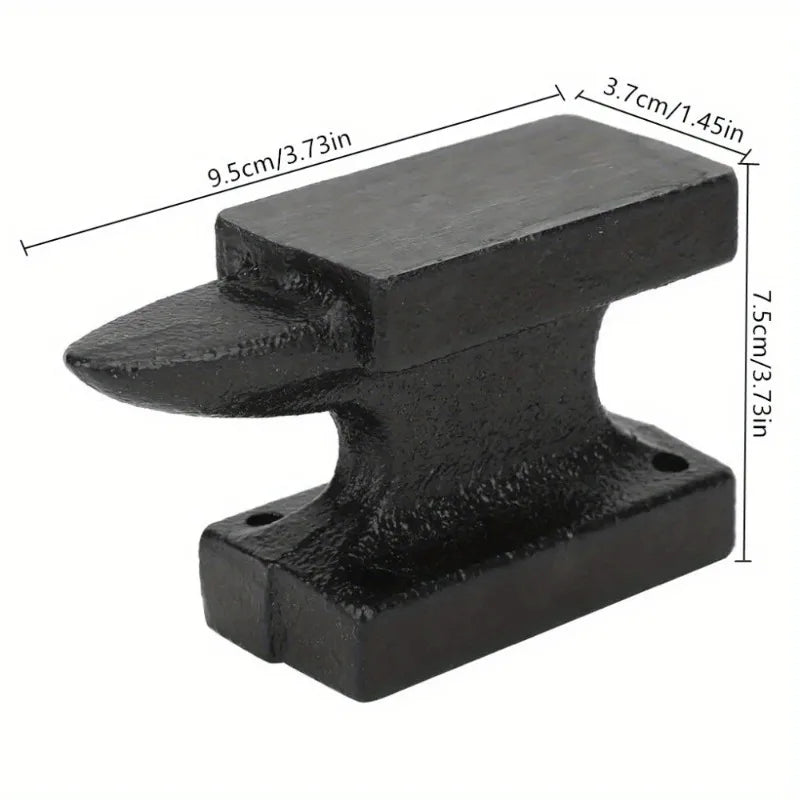 Small Household Bench Vise with Anvil – DIY Clamp