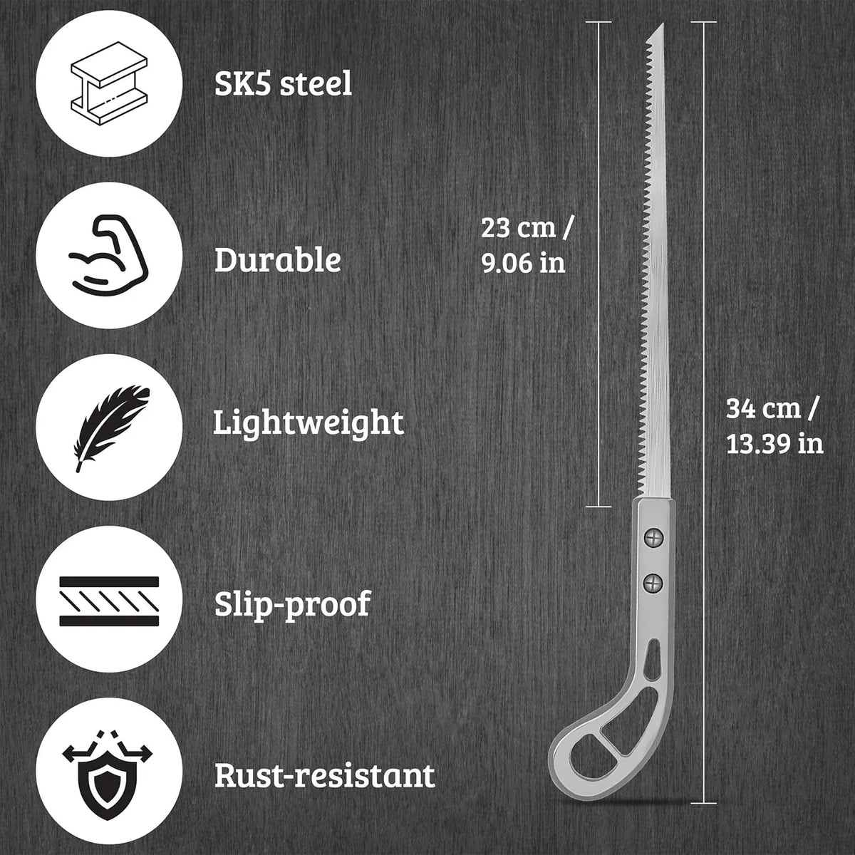 340mm Hand Saw – Mini Garden & Woodworking Saw