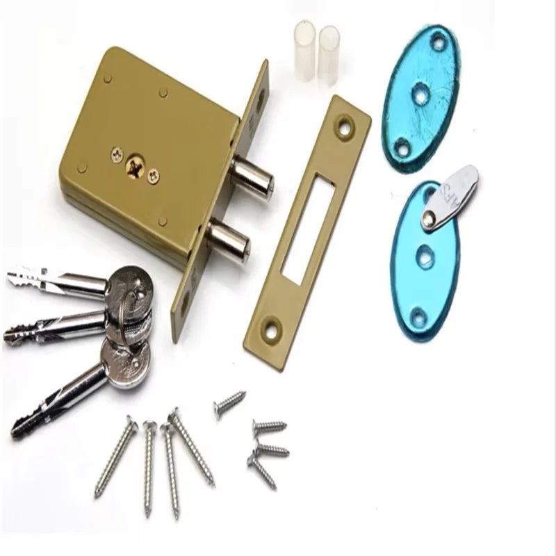 Invisible Double-Bar Mortise Deadbolt Security Lock