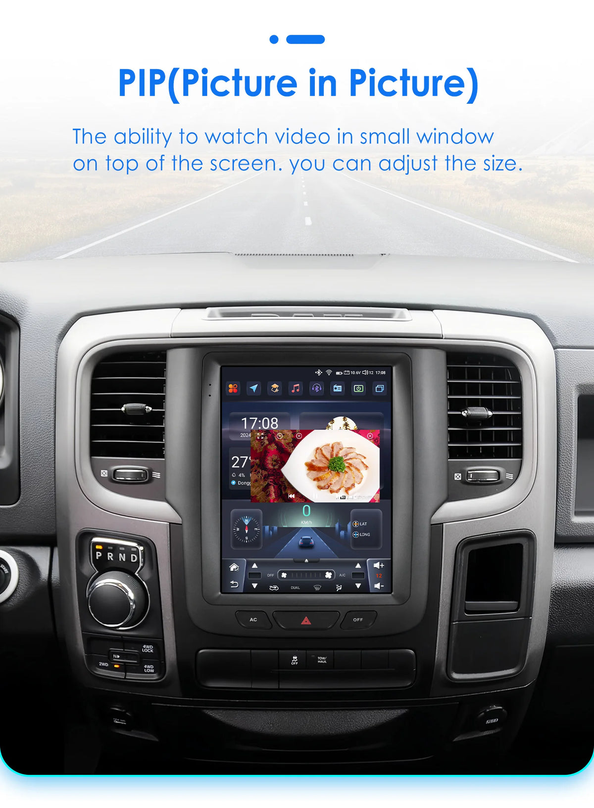 9.7" CarPlay Android Auto Head Unit for Dodge Ram 2013-2018 - image 37