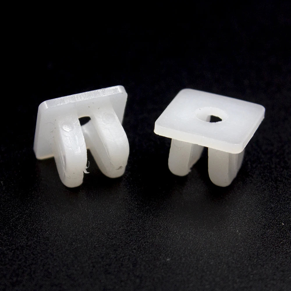 50-Pack Plastic Car Fastener Clips for Headlights & Grill - image 3
