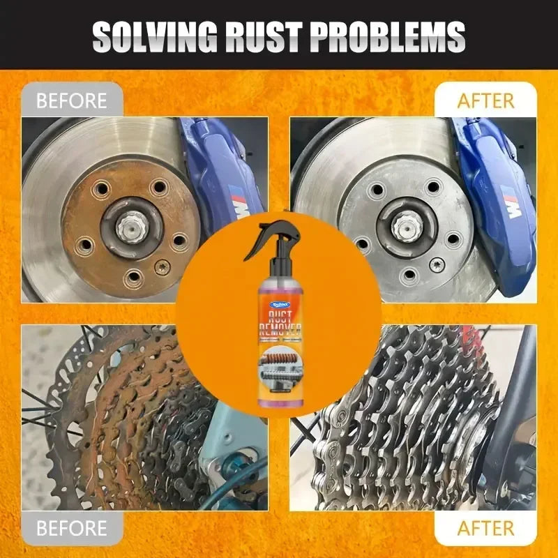 Car Rust Remover Spray for Metal, Brakes and Chrome, 100 ml