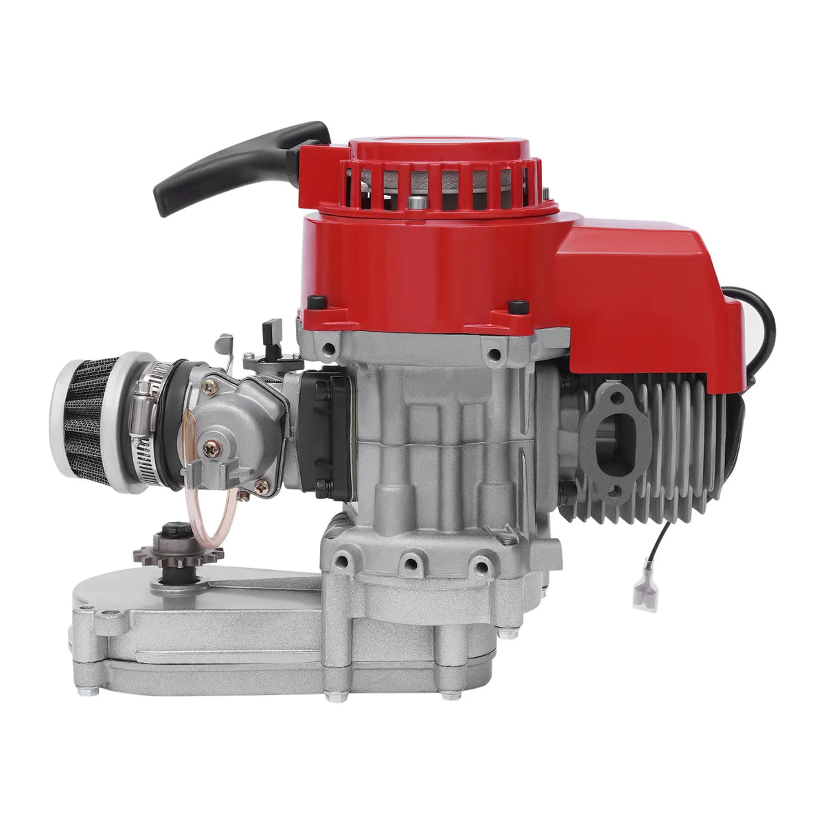 49cc 2-Stroke Pocket Bike Engine with Pull Start, 1.7kW Air-Cooled