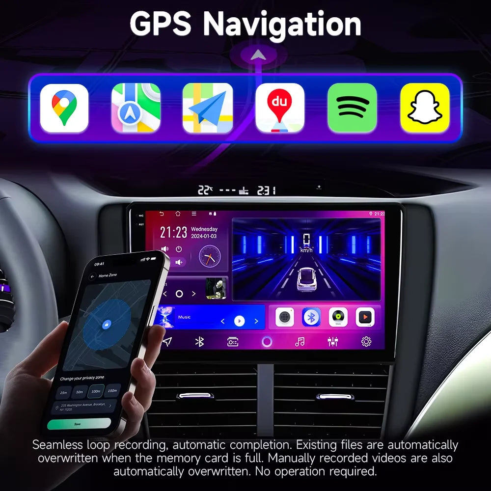 Car Multimedia Player with Android Auto for Peugeot 508 & Citroen DS5 - image 5