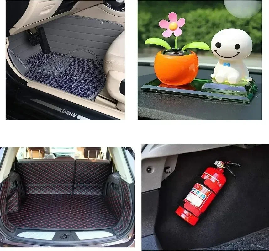 Hook-and-Loop Floor Mat Fixing Stickers, 1 to 25 Pairs