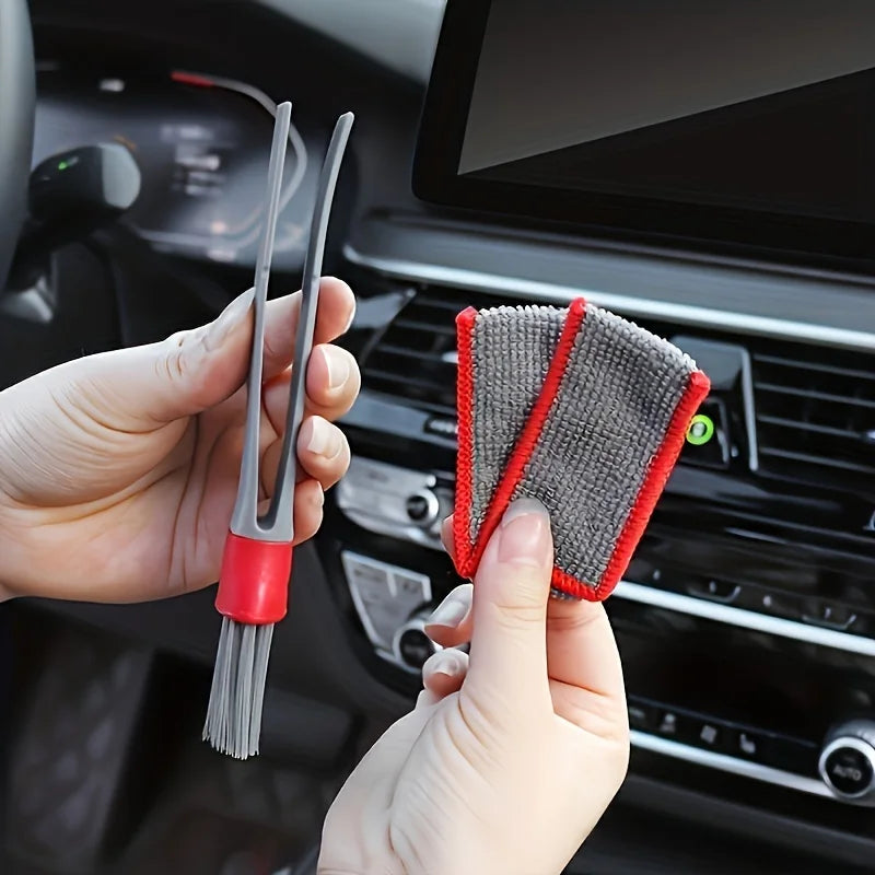 Car Vent Microfiber Cleaning Brush for Dashboard & Interior - image 5