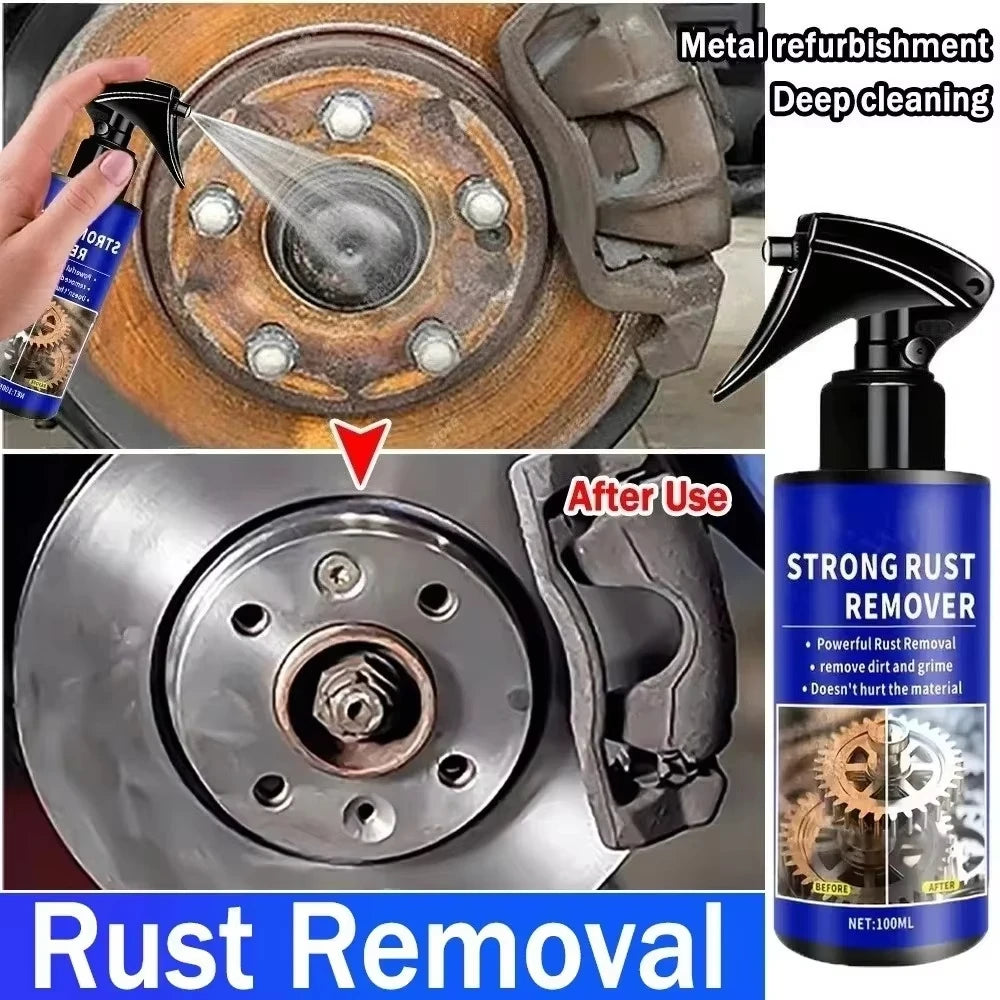 Fast-Acting Automotive Rust Remover Spray for Metal Parts