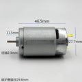 Standard Motor RS395-ST/2465 DC 12V 18V 24V 11500RPM Mini 28mm RS-395 Electric Motor Large Torque DIY Hobby Toy Model