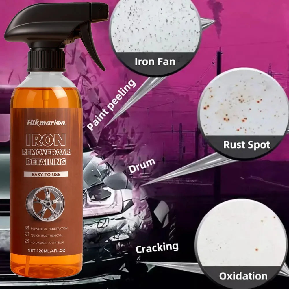 Car Rust Remover Spray - Metal Surface Cleaner & Protection - image 5