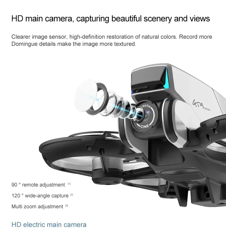 Lenovo GT9 Foldable Drone 4.3" Screen Dual Camera Brushless WiFi - image 11