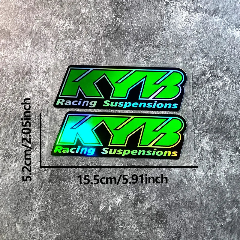 2-Pack KYB Front Fork Decals, Waterproof Vinyl - image 12