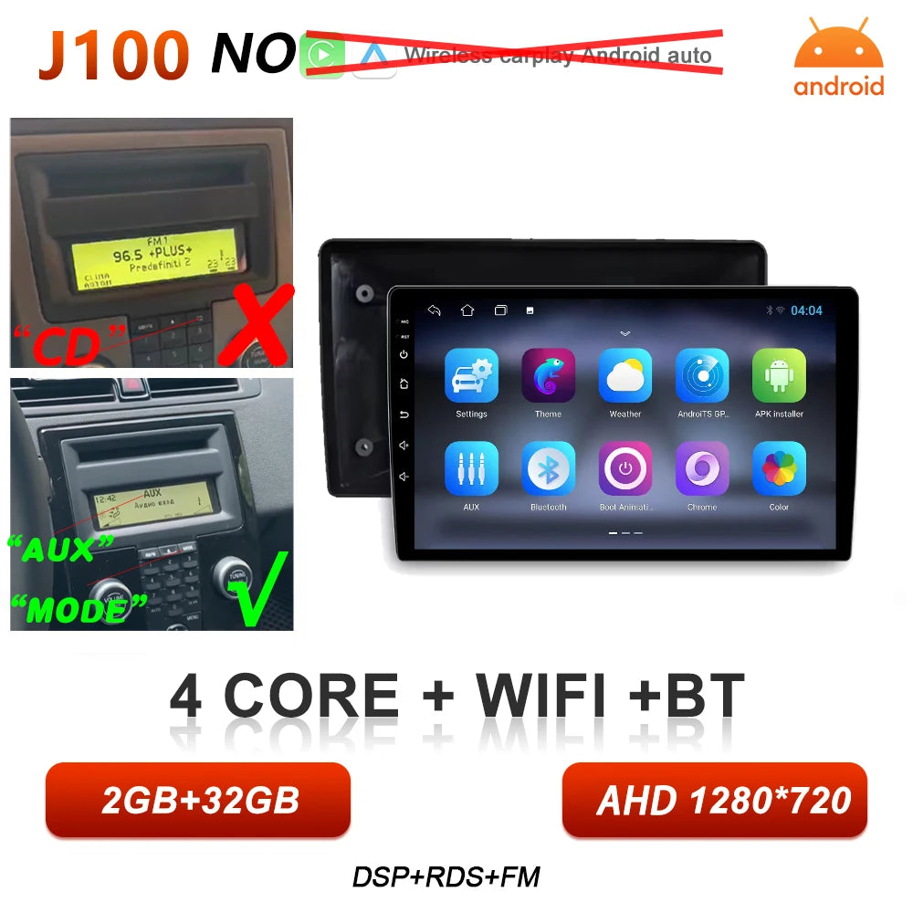 Wireless Android Auto & CarPlay Multimedia Player for Volvo 2004-2012 - image 17