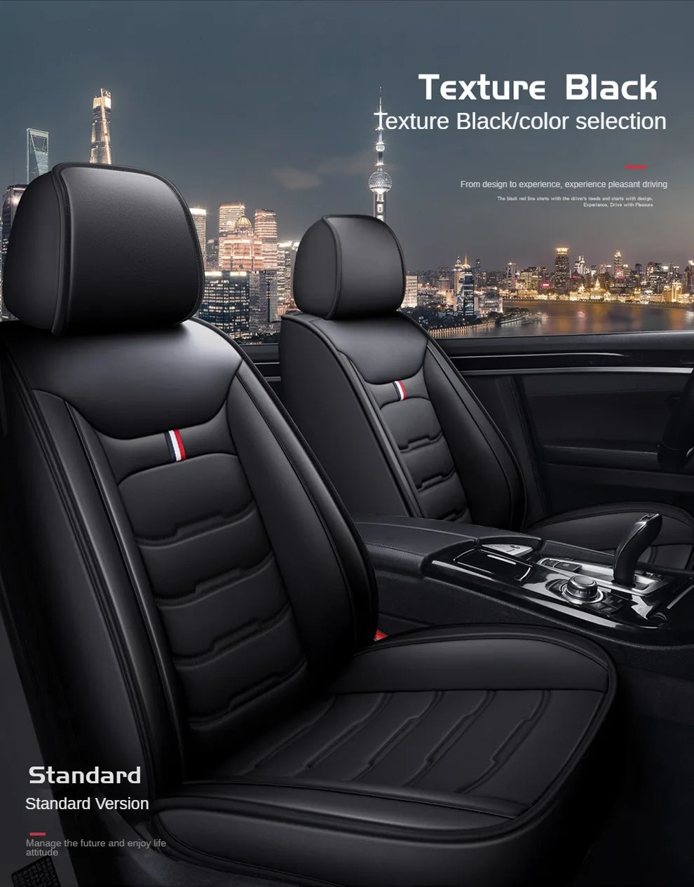 PU Leather Car Seat Covers for BMW 5 Series (F10, G30, E60 and More)