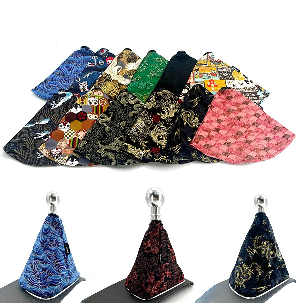 Japanese Kimono JDM Shift Boot Cover for Gear Lever