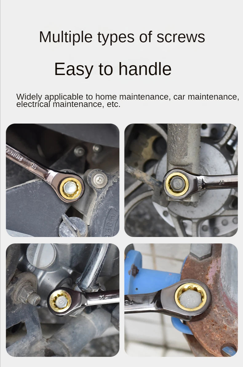 Adjustable Ratchet Torx Wrench for Bikes & Cars - image 5