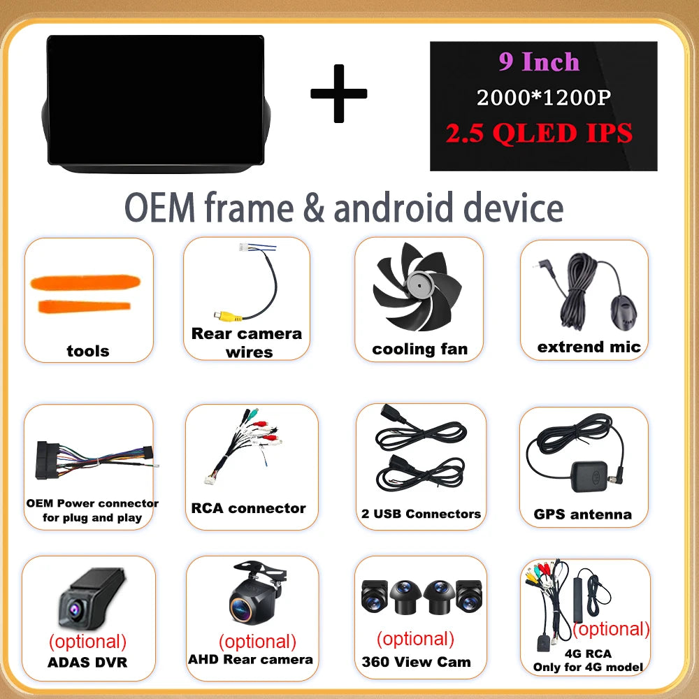 Android 16 Car Multimedia Player for Fiat Citroen Peugeot - image 6