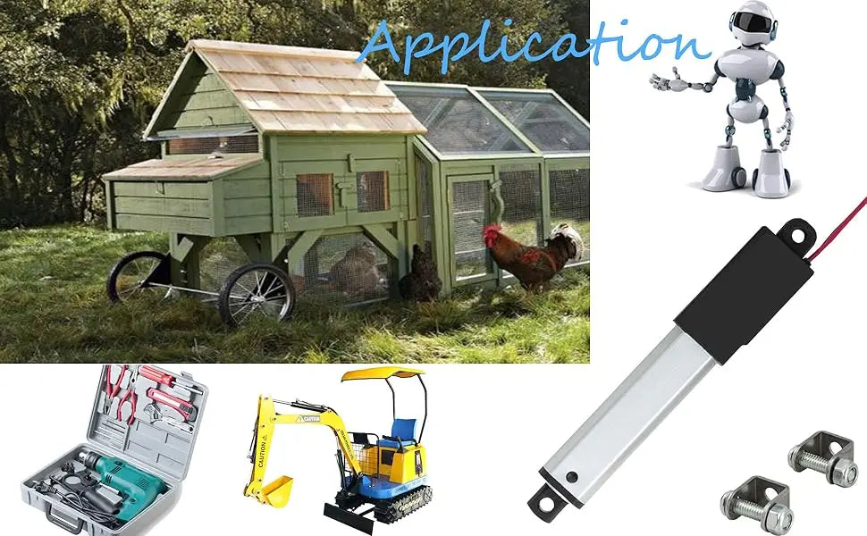 Mini Telescopic Linear Actuator, 6V to 24V, 10 to 200mm Stroke - view 7