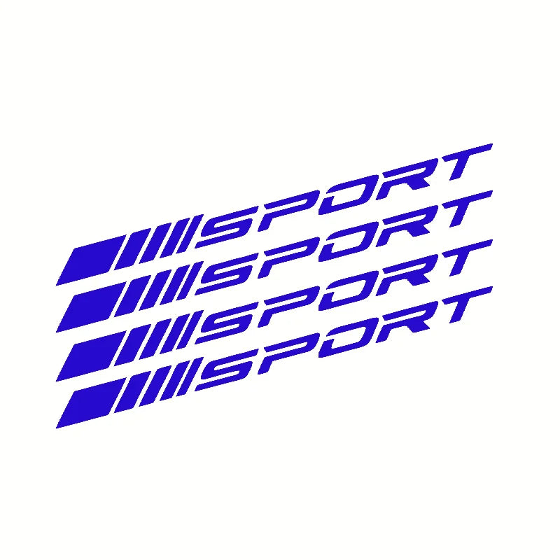 Sport Vinyl Decals for Car and Motorcycle Body, Wheels and Doors - view 12