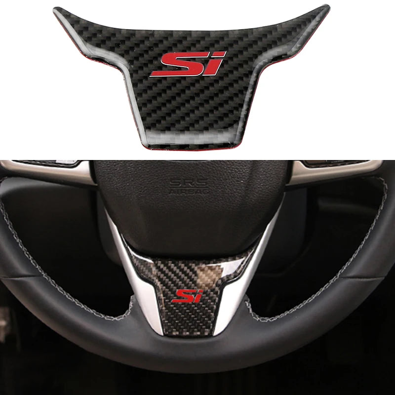 Steering Wheel Trim Cover for Honda Civic 10th Gen 2016-2021