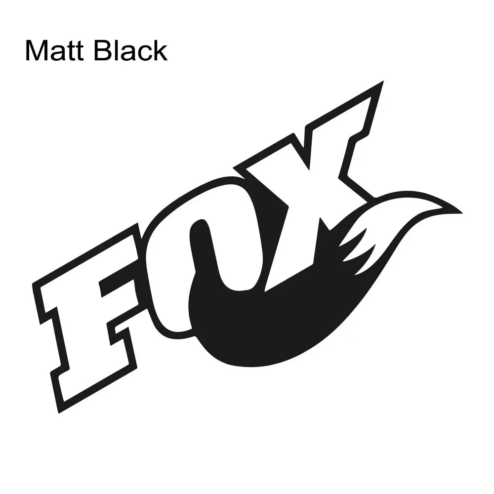 Fox Design Vinyl Car Sticker for Window, Motorcycle and Laptop