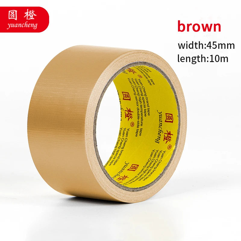 1 Roll Adhesive Fabric Duct Tape Heavy Duty Waterproof Silver Carpet Tape 10 Meter