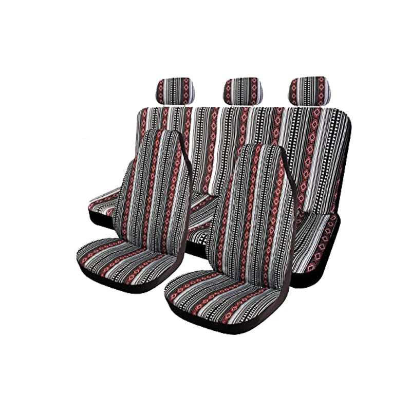 Baja Blanket Car Seat Cover Set with Steering Wheel Cover