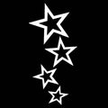 Five-Pointed Star Car Decoration Sticker, Simple Vinyl Decal - view 7