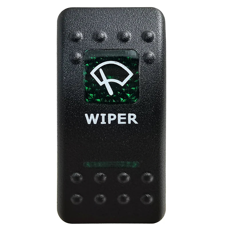 Green LED Rocker Switch - Waterproof 12V/24V Auto Marine - image 32
