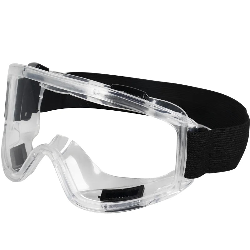 Anti Fog Safety Glasses Anti-splash Dust Sand Goggles Riding Skiing Sports Glasses Clear Adjustable