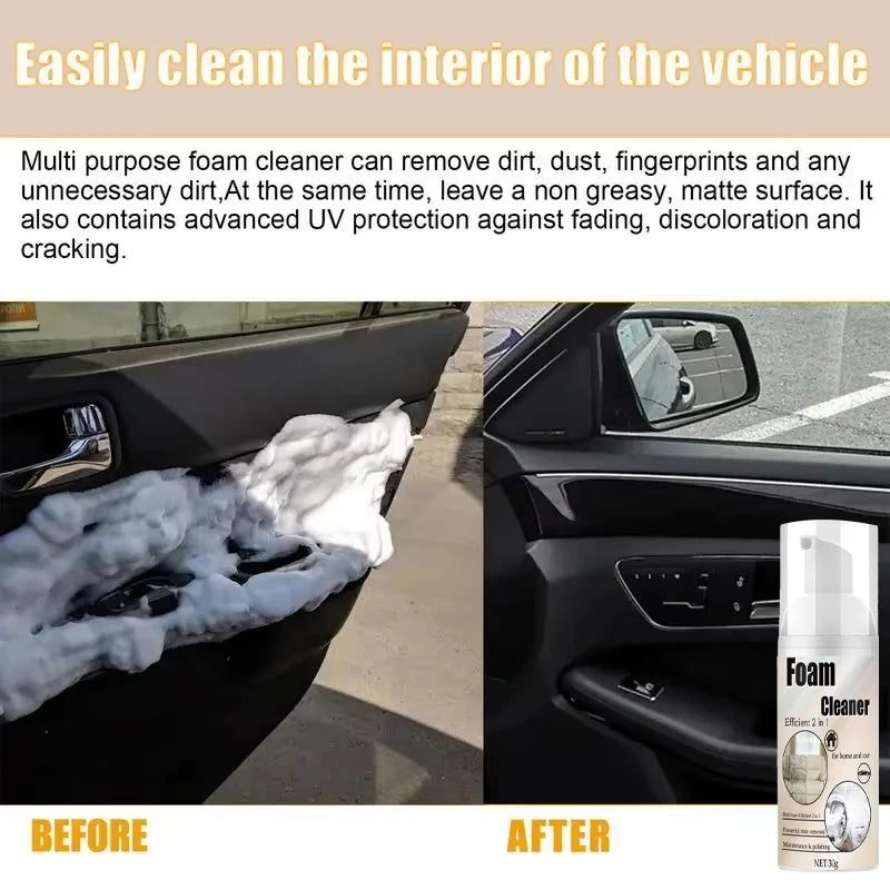 Multi-Surface Foam Cleaner for Car & Home Stain Removal - image 6