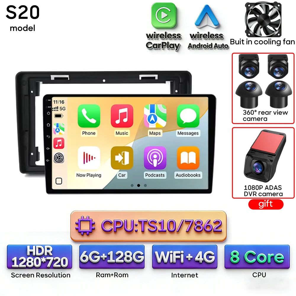 9-Inch Android 16 Car Multimedia Player GPS Peugeot Citroen - image 16