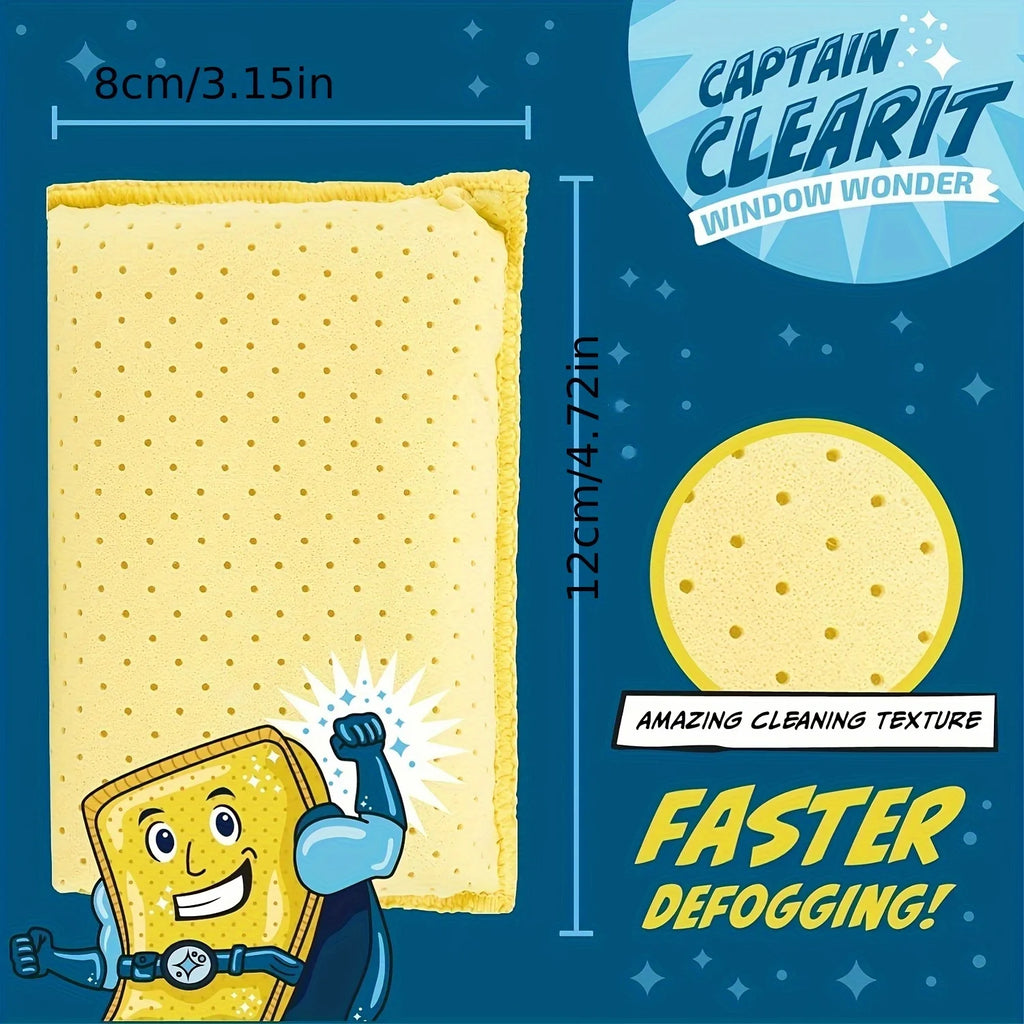 Large Absorbent Sponge for Car Glass and Mirrors