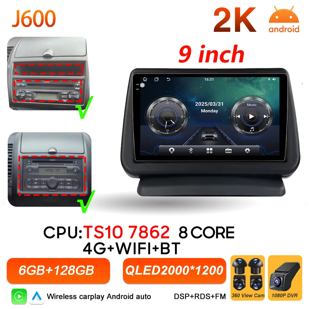 Nissan Note 2004-2012 Wireless Android Auto Car Multimedia Player - image 10