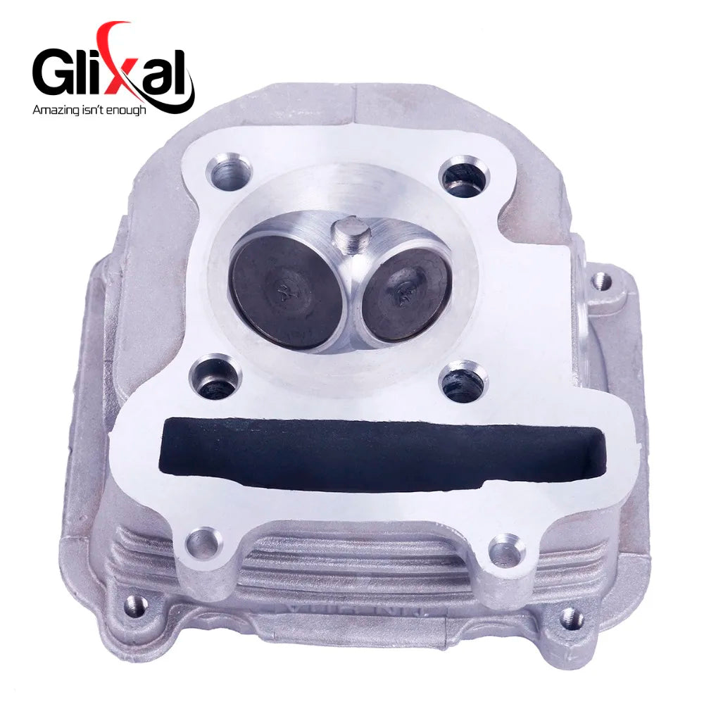 GY6 150cc 57.4mm Cylinder Head Assembly with Valves for Scooters - view 6