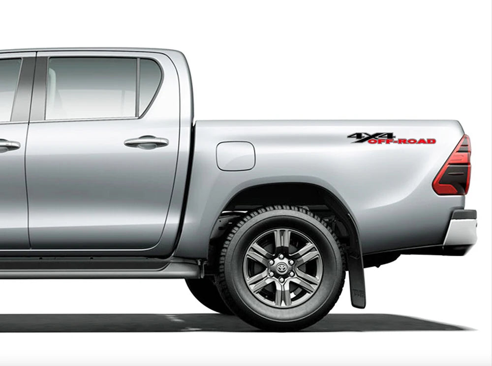 2-Pack 4x4 Off-Road Pickup Truck Decal Stickers - Waterproof Vinyl - image 7