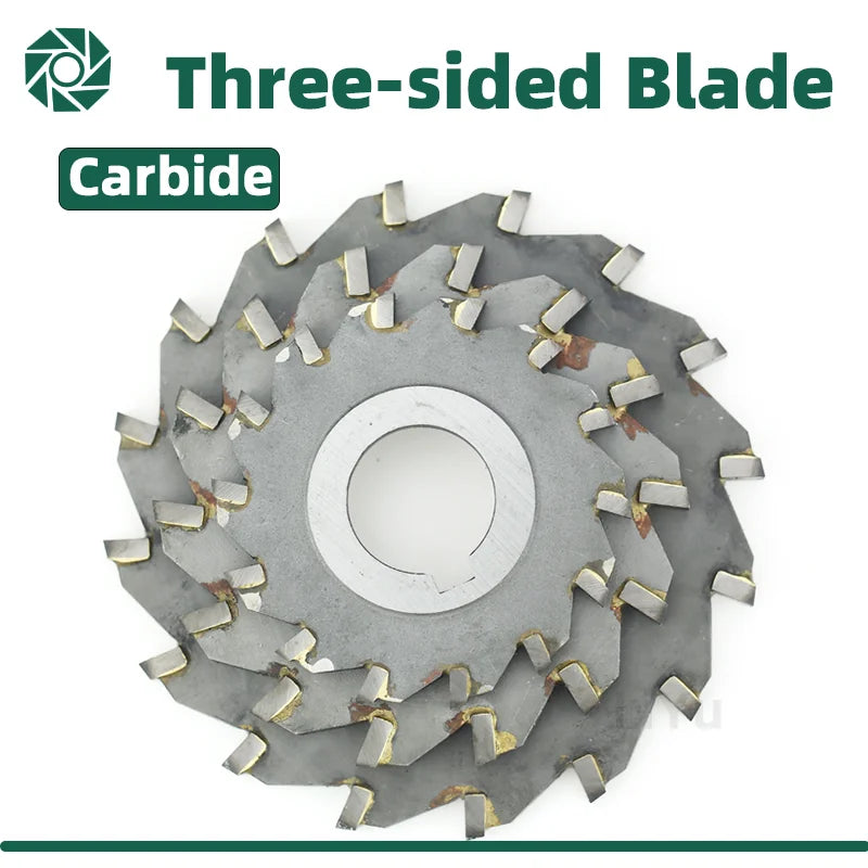 Three-Sided Indexable Carbide Milling Cutter for Precision Cutting