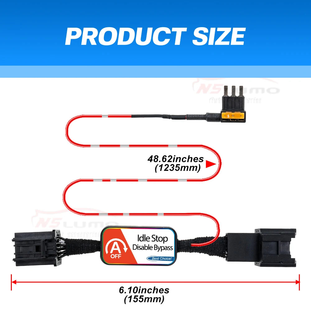 For GMC Sierra Chevrolet Silverado 1500 Refreshed 2022-2025 Auto Disable Start Stop System Engine Off Device Auto Stop Canceller