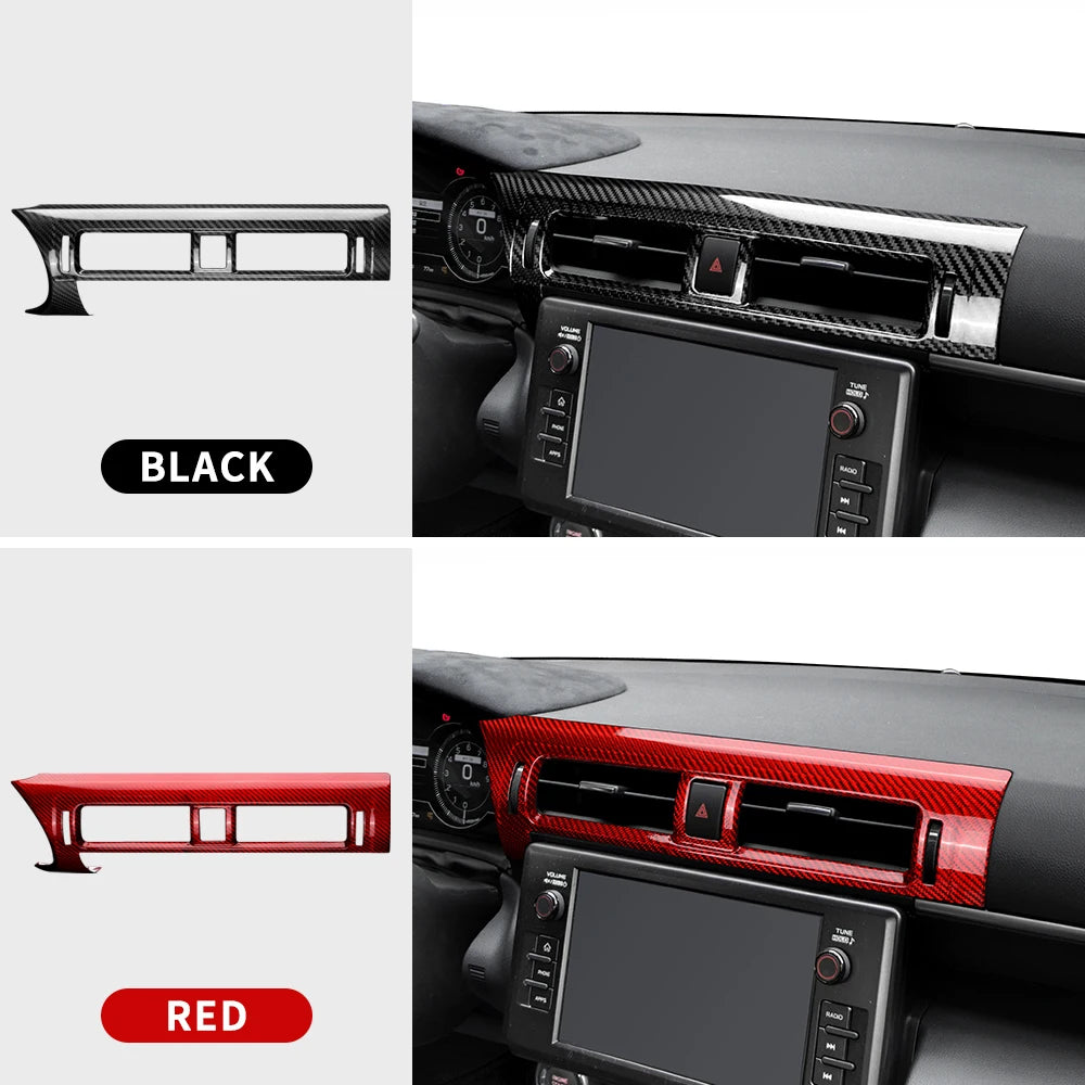 Carbon Fiber Trim Panel Sticker for Subaru BRZ/Toyota GR86 2021-2024 - image 13