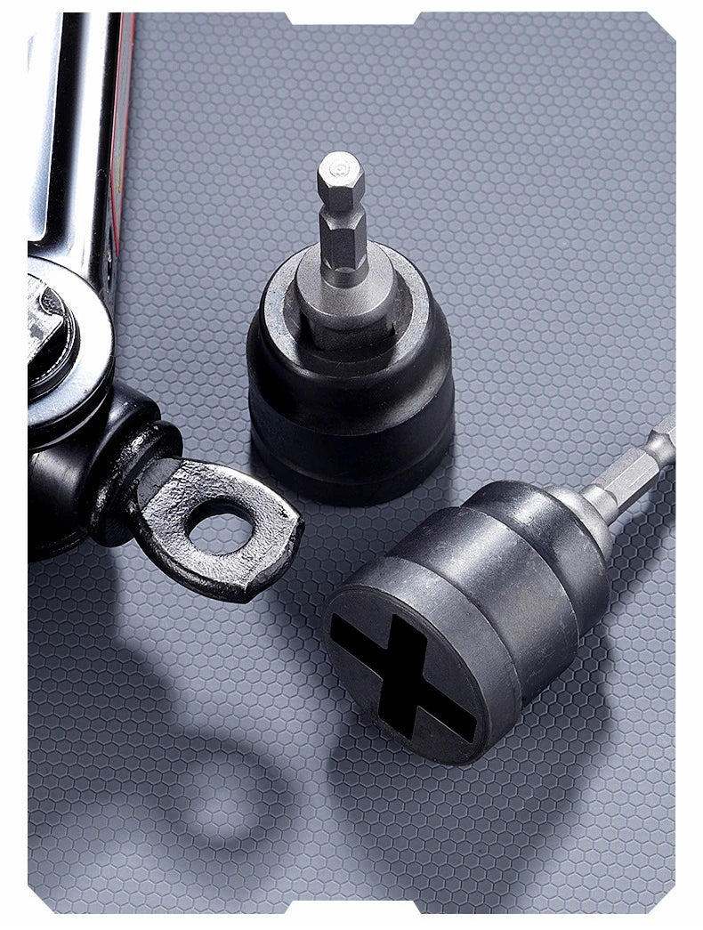Universal Scissor Jack Adapter for Electric Impact Drills - image 2