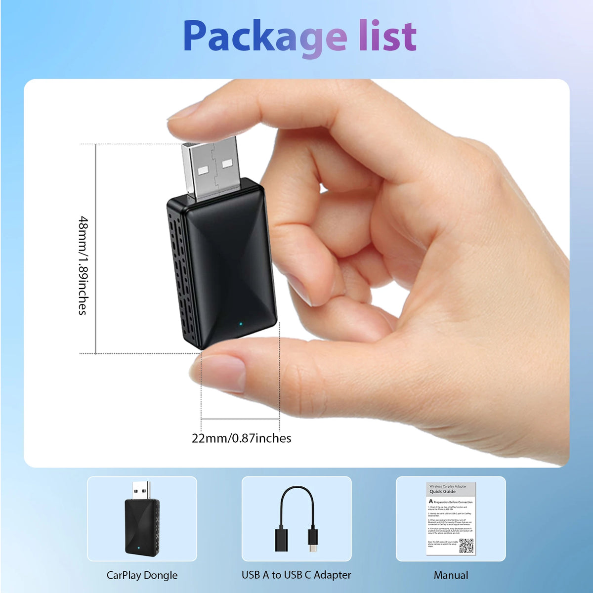 Mini Wireless CarPlay Adapter for iPhone - Cordless Plug & Play - image 6