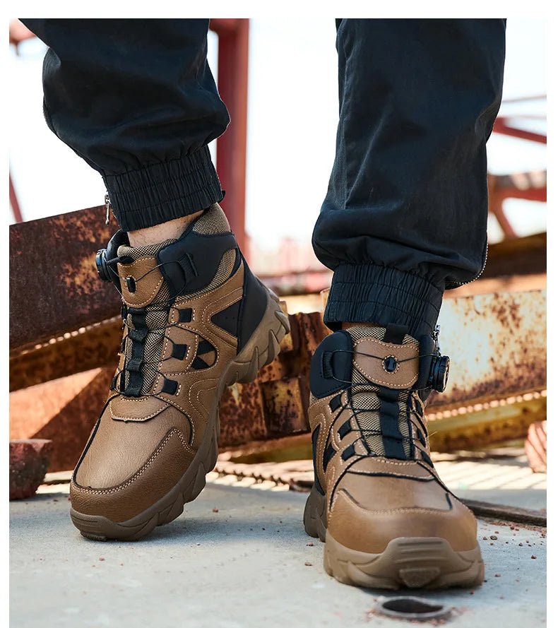 Steel Toe Safety Boots, Smash-Proof & Puncture-Resistant - image 32
