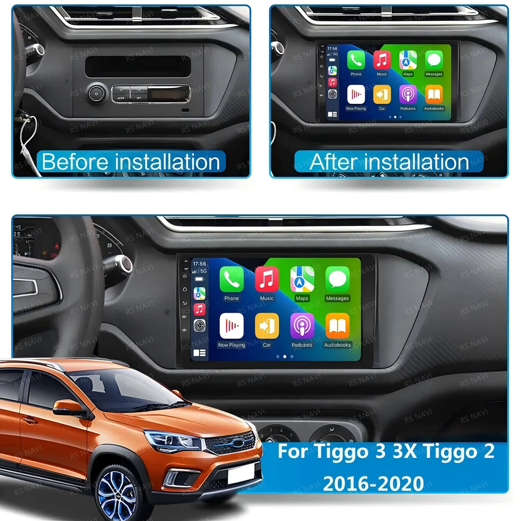 9-Inch Android CarPlay Multimedia Player for Chery Tiggo 2016-2020 - image 2