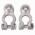 1 Pair Battery Terminal Clamp Zinc Alloy Positive & Negative Pole Auto Car Screw Connector Car Battery Terminal Clamp