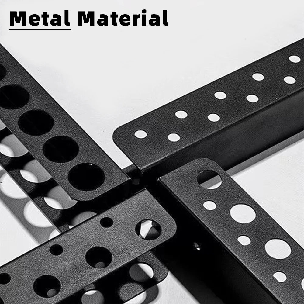 Screwdriver Plier Storage Rack Metal Heavy Duty Wall Mounted Tools Organizer for Garage Workshop Multifunctional Tool Management