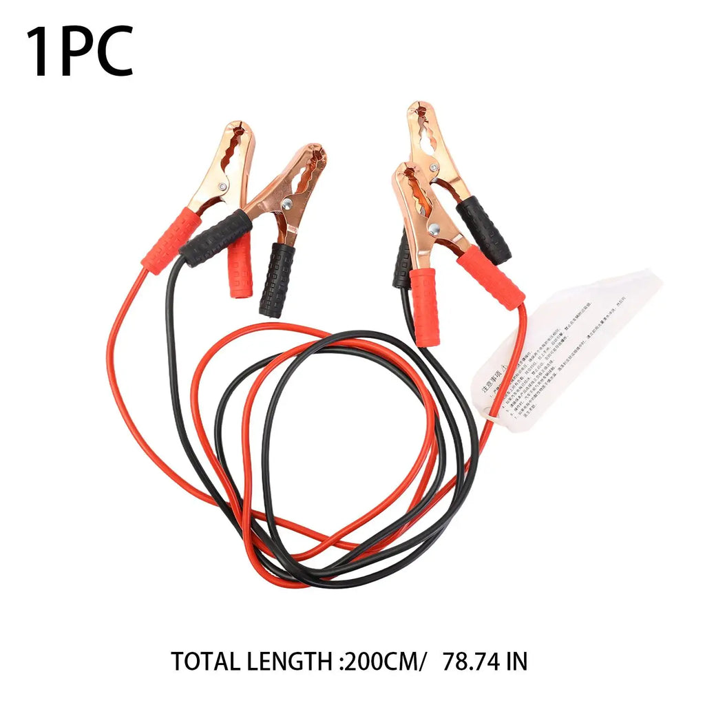 Motorcycle Jump Starter Cables, 2 Meter