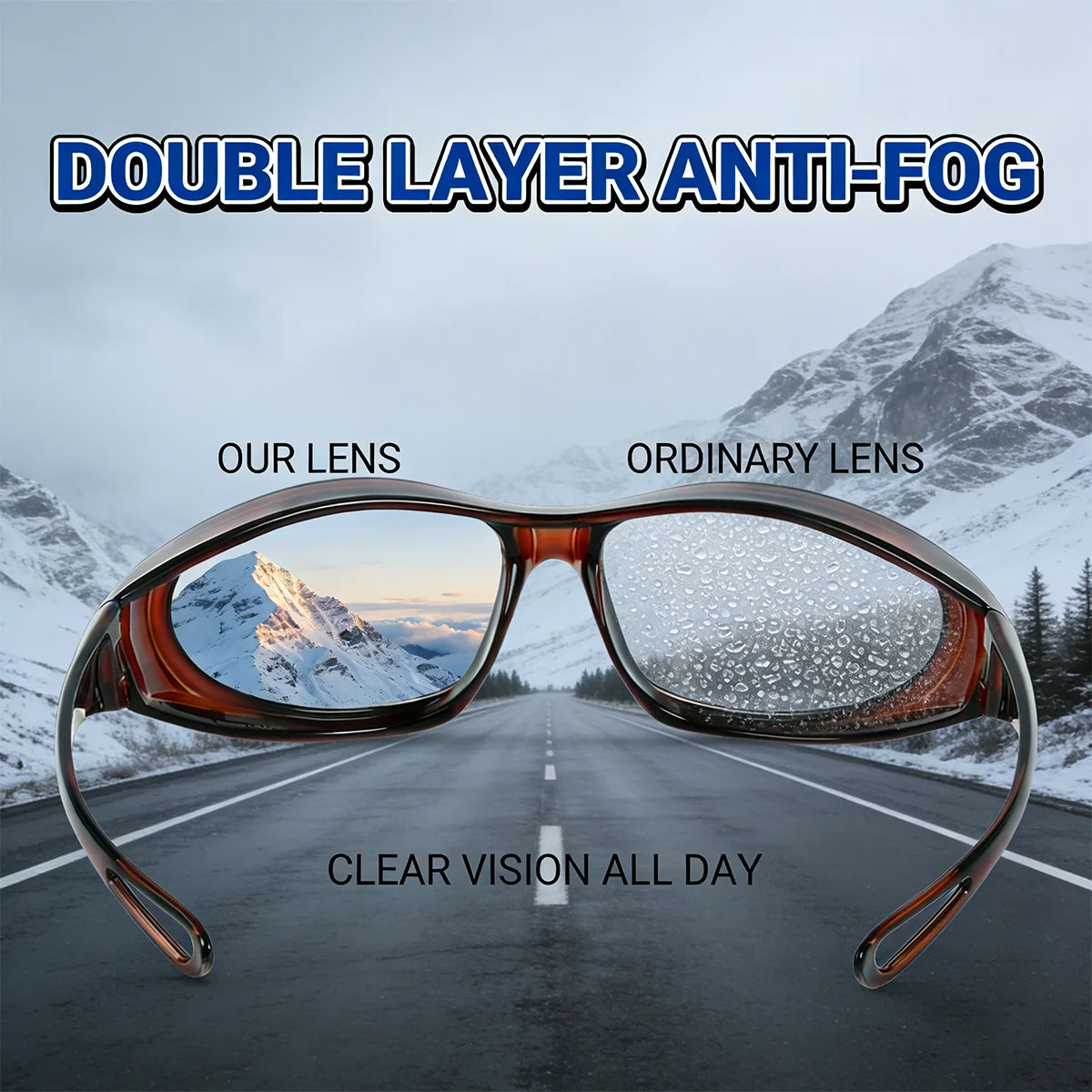 Scratch-Resistant Safety Glasses with Non-Slip Grips