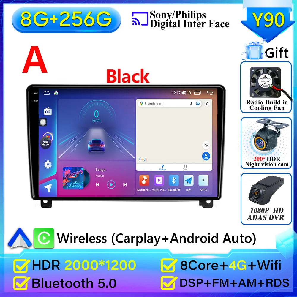 9-Inch Car Stereo for Peugeot 407 | Wireless CarPlay & Android Auto - image 11
